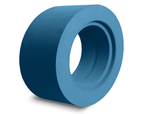 Mola operatrice speciale in gomma per sgrossatura