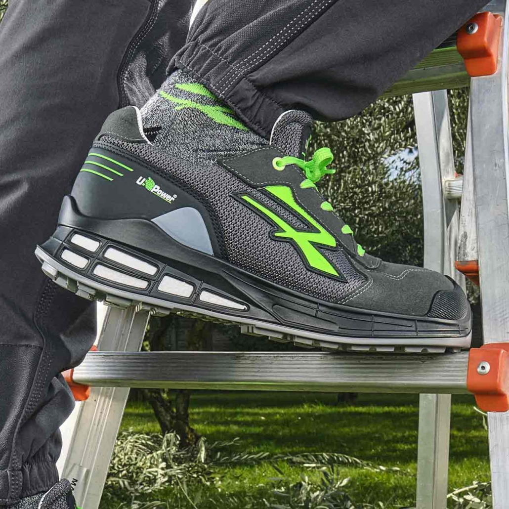 Scarpe Antinfortunistiche U-Power Dave S3S - Puntale Alluminio, Antiperforazione No Metal, Suola Vibram